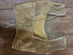 Combo Of 2New Unused Gold Blouses With Cups