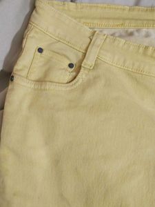 Yellow Denim Jeans (SIZE-40)