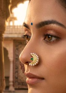 NEW Moon Nose Pin