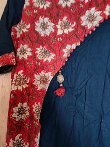 Long Pure Cotton Kurti