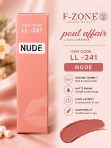 F-ZONE Pout Affair Liquid Lipstick Set of 12