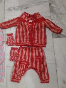 Vintage Knitted Baby Sets Pack Of -2