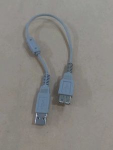 USB A male to B female adapter
