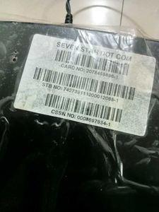 7 star set box  Irdeto Secured Device