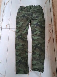Camo Print Pants