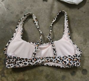 Leopard Print Sports Bra