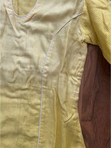 Elegant Yellow Ombre Kurta