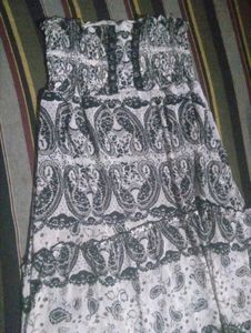 Boho Paisley Tiered tube dress