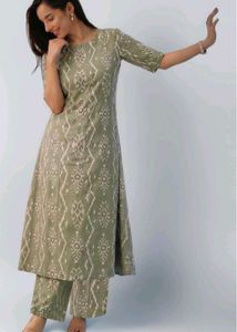 Stylish Printed Kurta Set