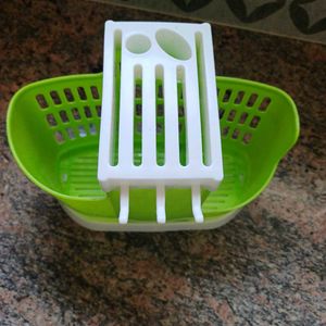 Green Cutlery Holder with Knife Slot (DEAL inside)