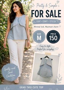 Pretty & Simple Sleeveless Top