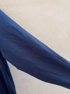 Navy Blue 3/4 Sleeve Top
