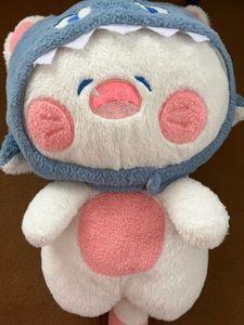 Cute Shark Hoodie Plush Toy