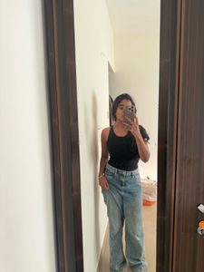 Black Spaghetti Strap Tank Top