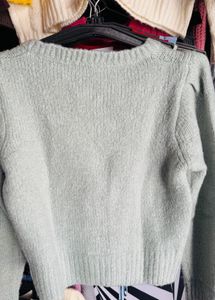 Light Green Knit Sweater