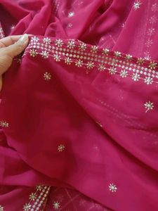 Stunning Pink Embroidered Lehenga Choli