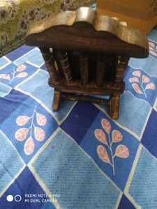 Wooden Antique Miniature Chair Shape