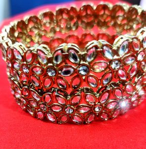 ✨Gold Floral Bangle Set🆕💫