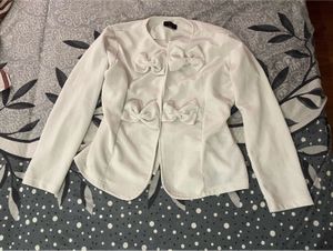 White Bow Jacket