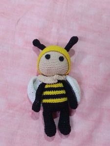 Handmade Crochet Bee Toy