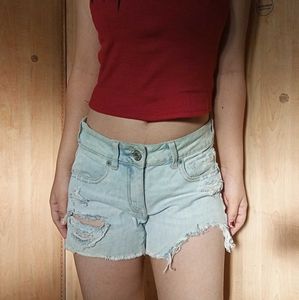 American eagle outfitters Distressed Denim Shorts