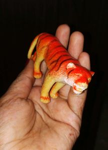 Vintage Tiger Toy Figurine