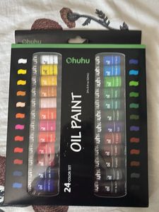 Oil Paint Set - 24 Colors