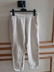 PRICE DROP : Elegant White Cotton Kurta wirh pant