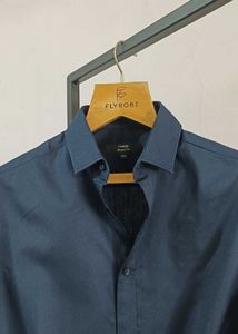Men's Short Sleeve Dark Blue Shirt