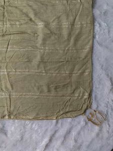 Elegant Dupatta with Golden Stripe