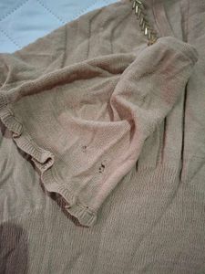 Chic V-Neck Ruffled Top