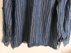 Ladies Full Sleeved Striped Shirt