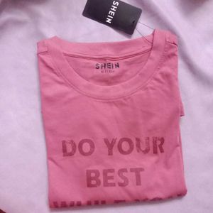 Xl size Graphic Print drop shoulder T-Shirt