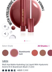 Lakme Hya Matte Lipstick