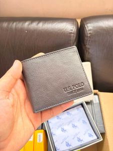 US Polo Assn. Leather Bi-Fold Wallet