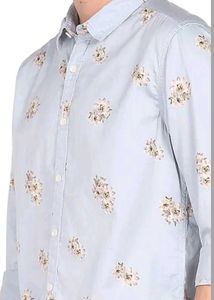 Flying Machine Floral Print Casual Shirt
