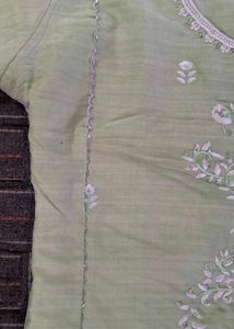 # for beautiful girls  Embroidered Kurta
