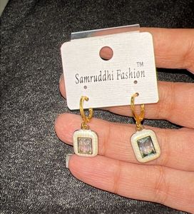 stone chic earrings ✨🤍