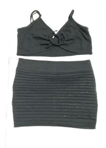 Chic Black Co-ord Set