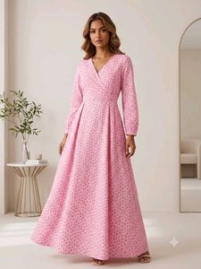 BEAUTIFUL WRAP GOWN