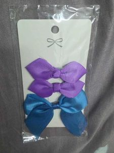 Cute Bow Hair Clips Set