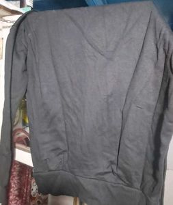 Glamour Sweatshirt with Rhinestone Detail