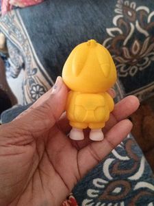 Cute Yellow Cartoon Toy Figure