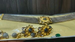 Necklace Set With Earrings And Maangtika