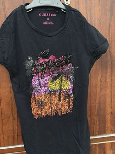 Guess Kids Sequin T-Shirt