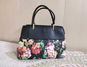 Floral Print Shoulder Bag