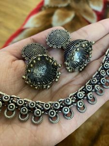 Beautiful Oxidised Jewellery Set