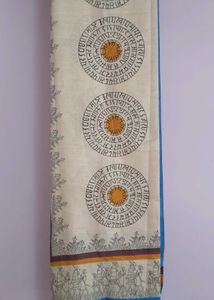 Ethnic Print Chanderi Silk Dupatta