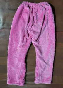 Cozy Plush Wide Leg Pants