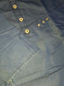 Blue Denim kurti